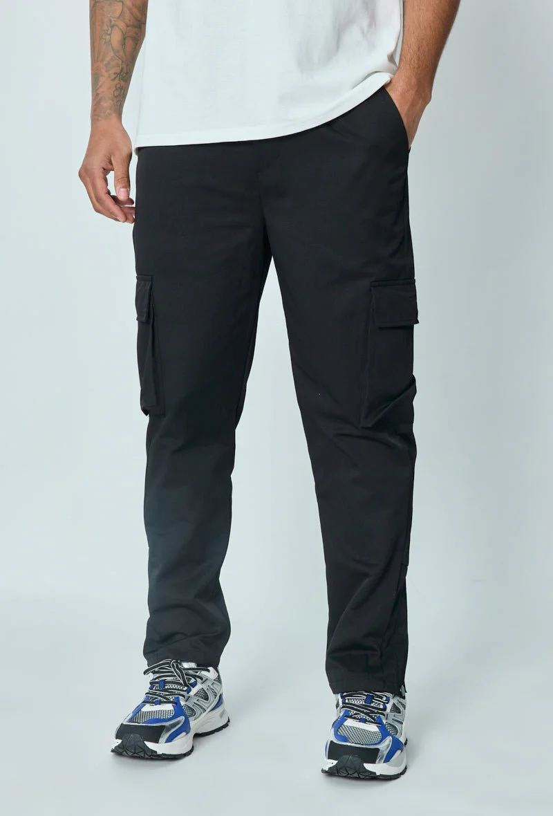 Pantalon cargo léger à fentes