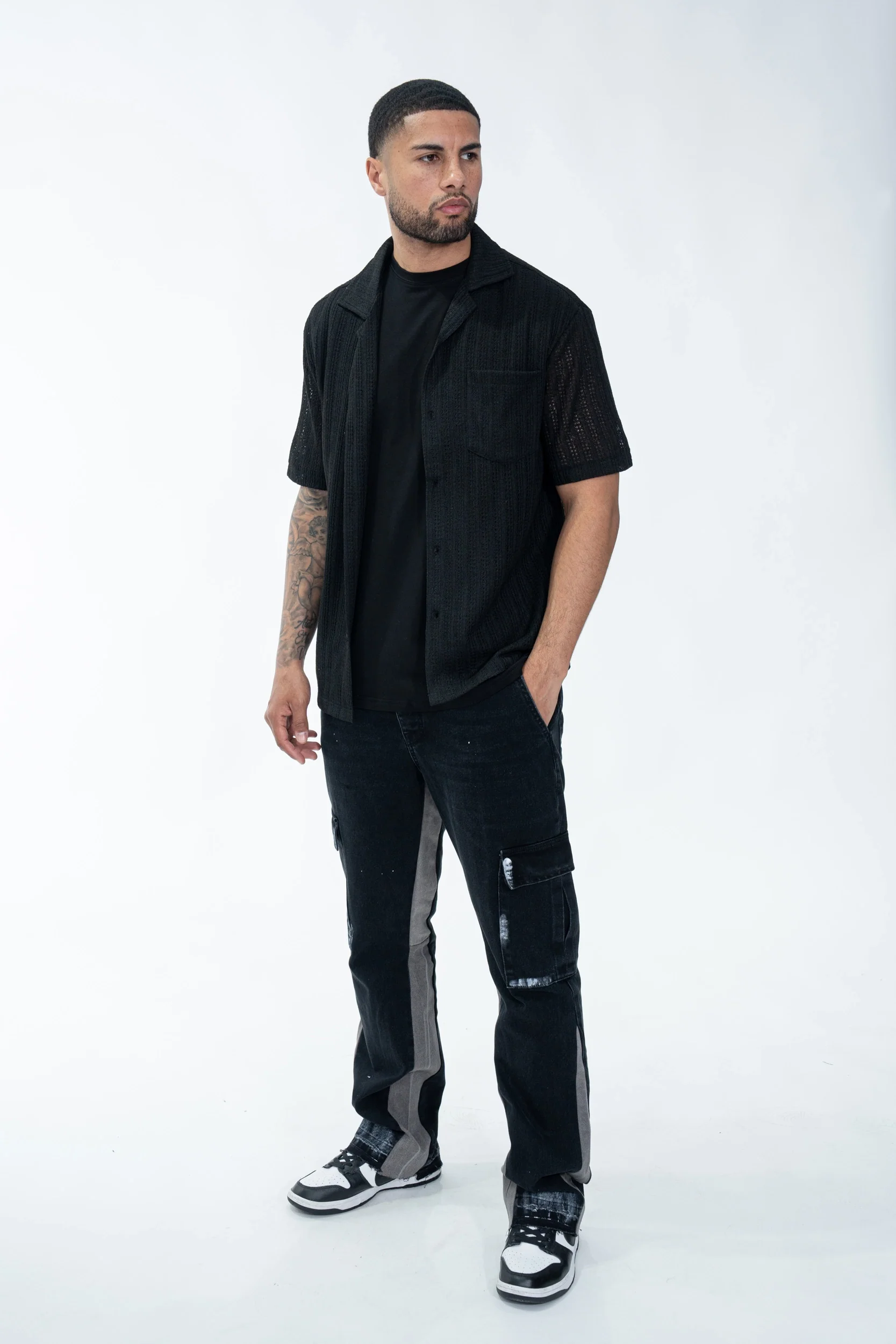 Pantalon cargo patchwork - Image 8