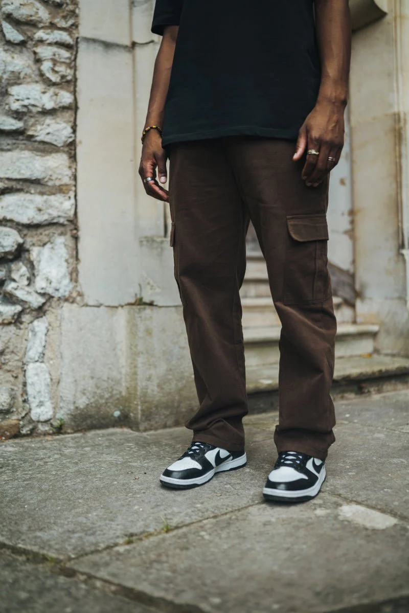 Pantalon cargo toile