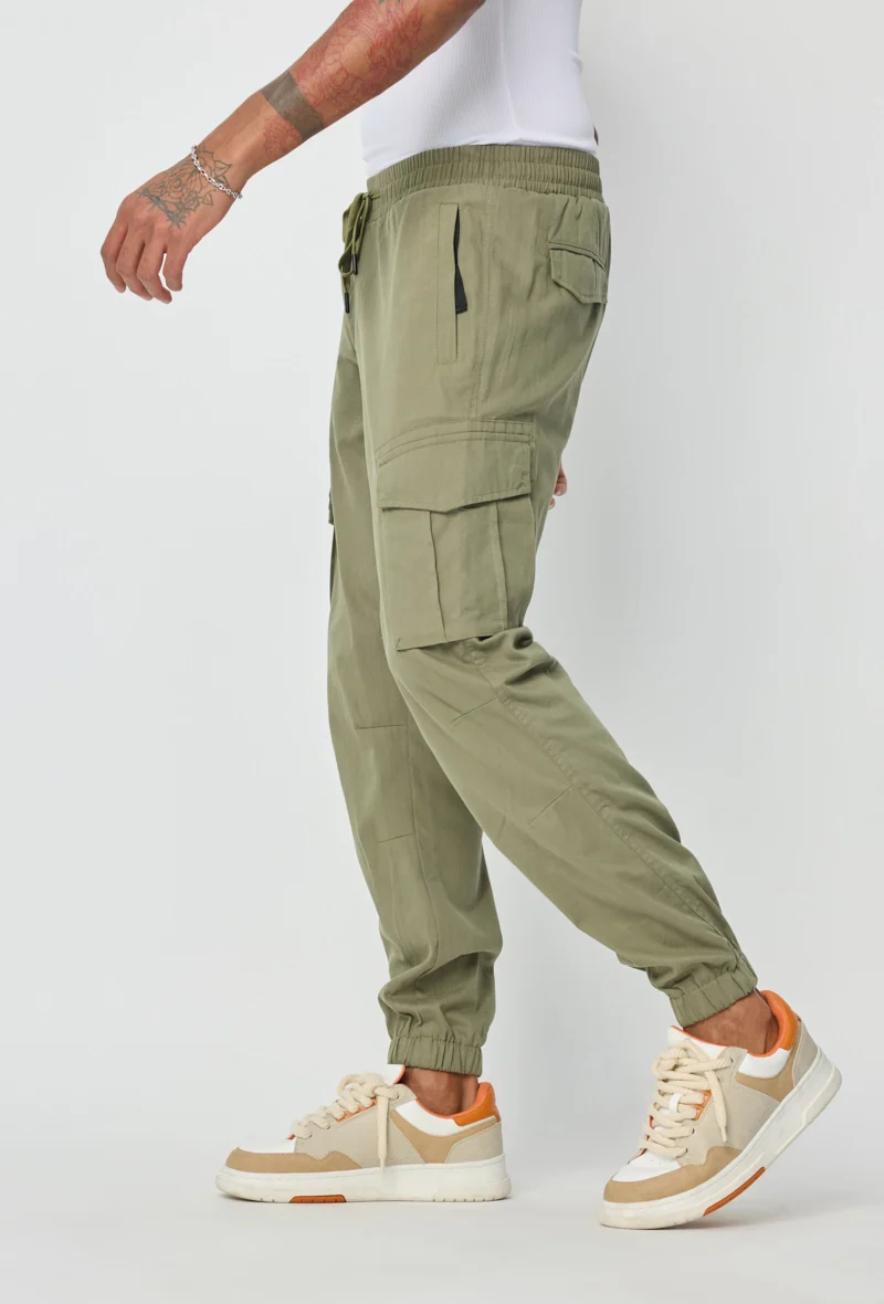 Pantalon cargo uni - Image 2