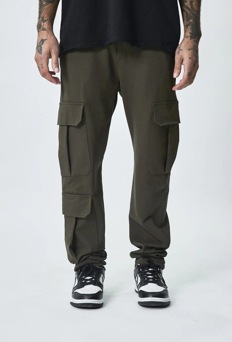 Pantalon cargo utility droit