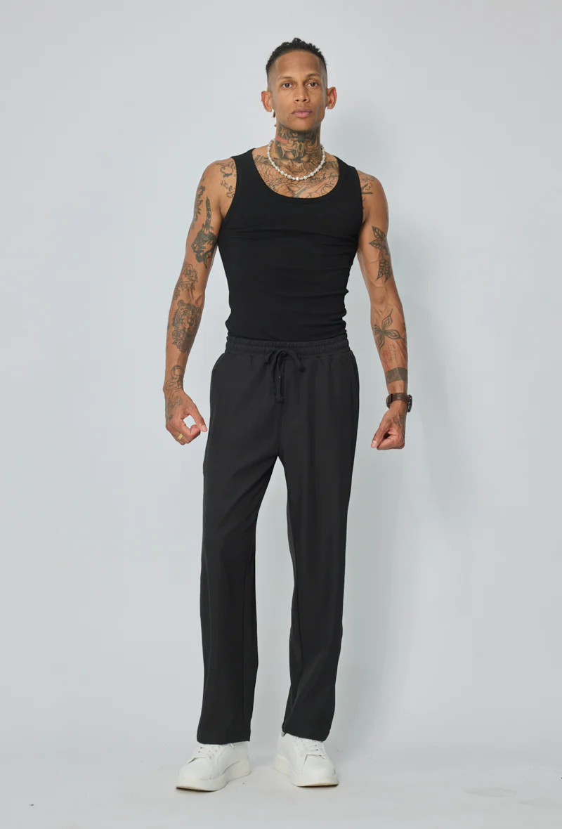 Pantalon casual cordon - Image 4