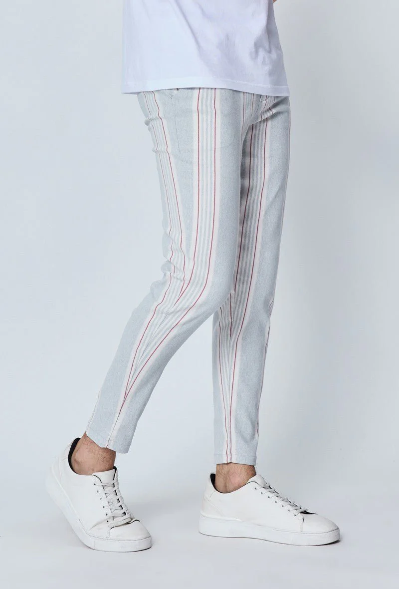 Pantalon chino à rayures - Image 11