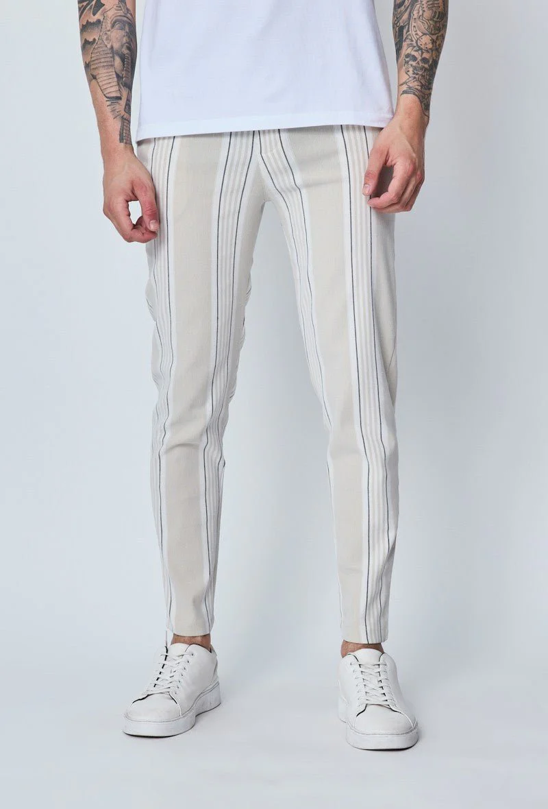 Pantalon chino à rayures - Image 15