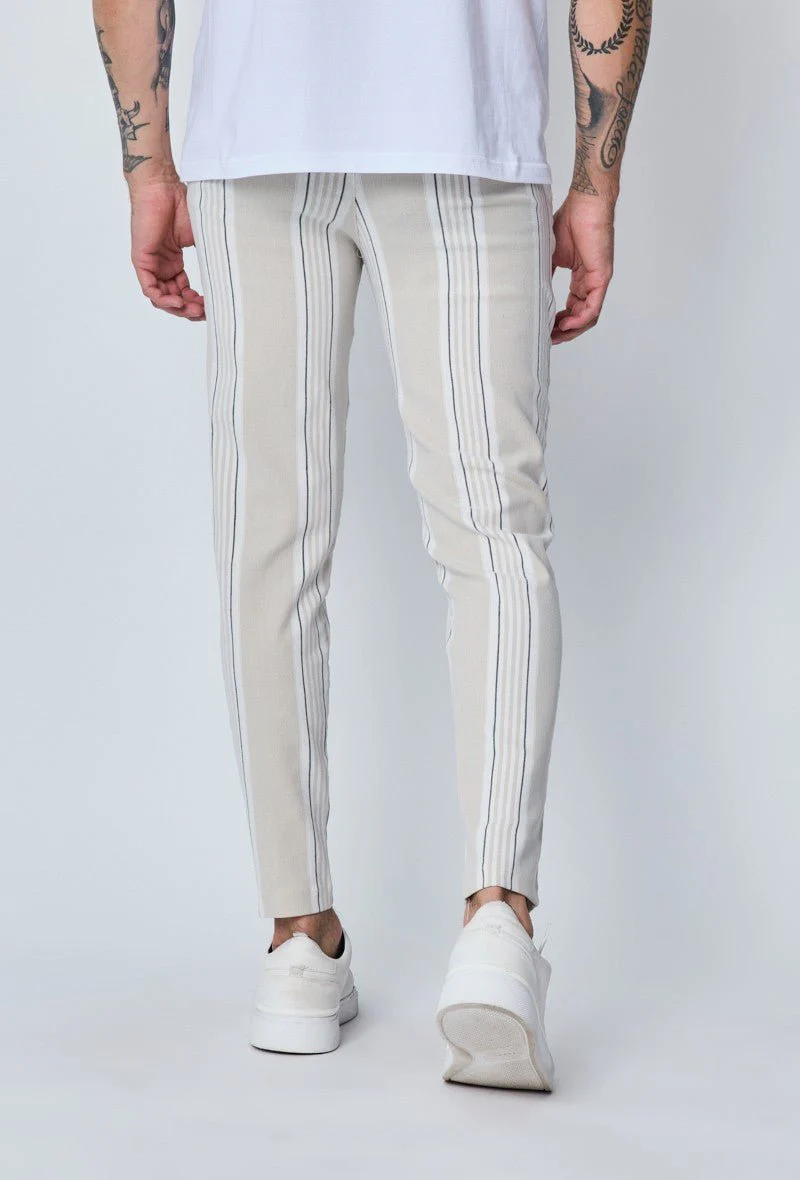 Pantalon chino à rayures - Image 17