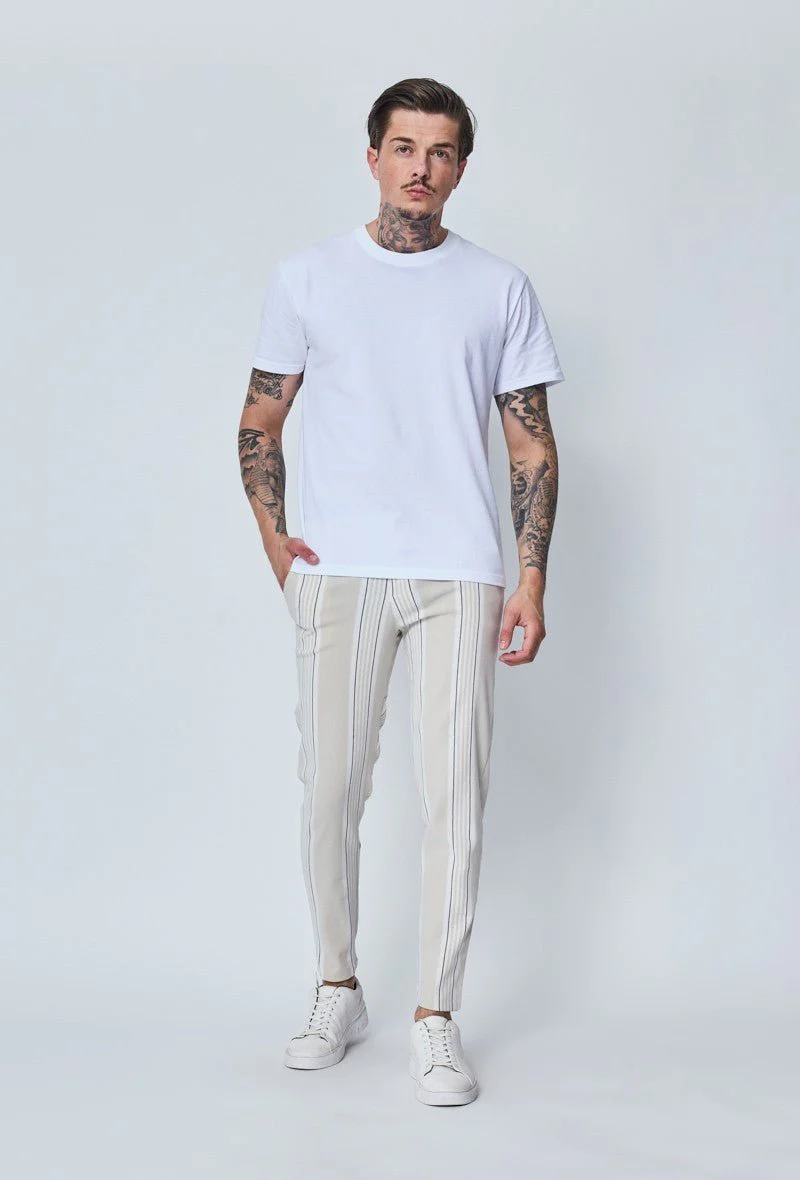 Pantalon chino à rayures - Image 18