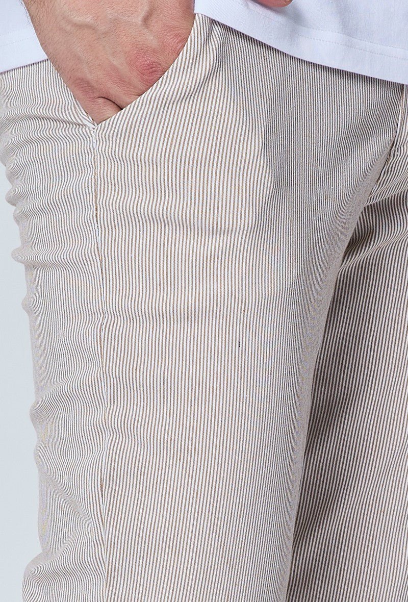Pantalon chino à rayures - Image 24