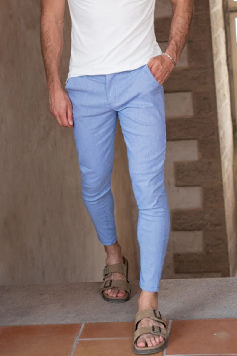 Pantalon chino à rayures - Image 25