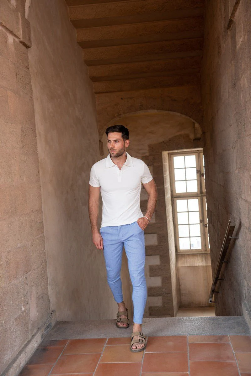 Pantalon chino à rayures - Image 29