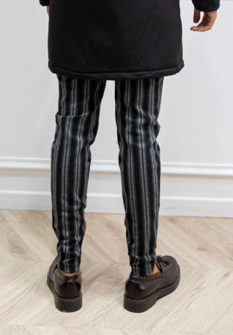 Pantalon chino à rayures - Image 3