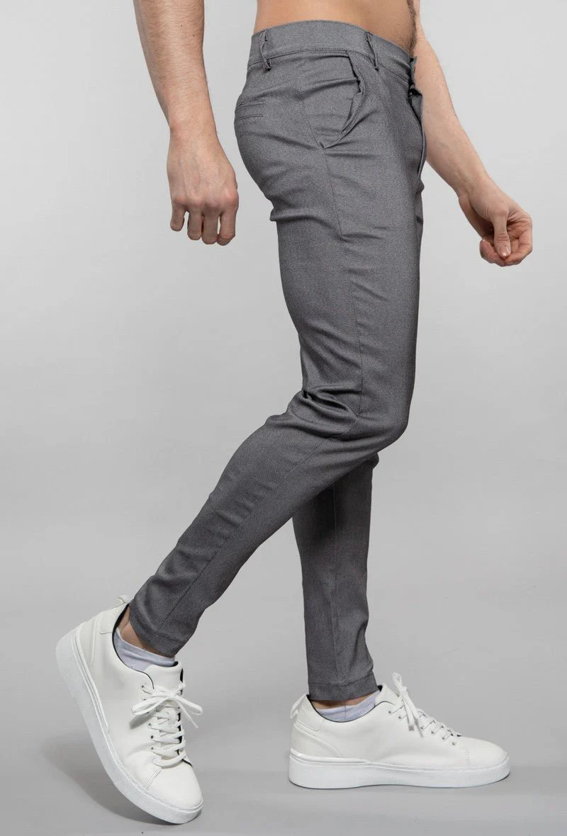 Pantalon chino chiné - Image 5