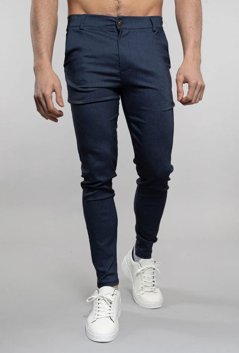 Pantalon chino chiné - Image 7