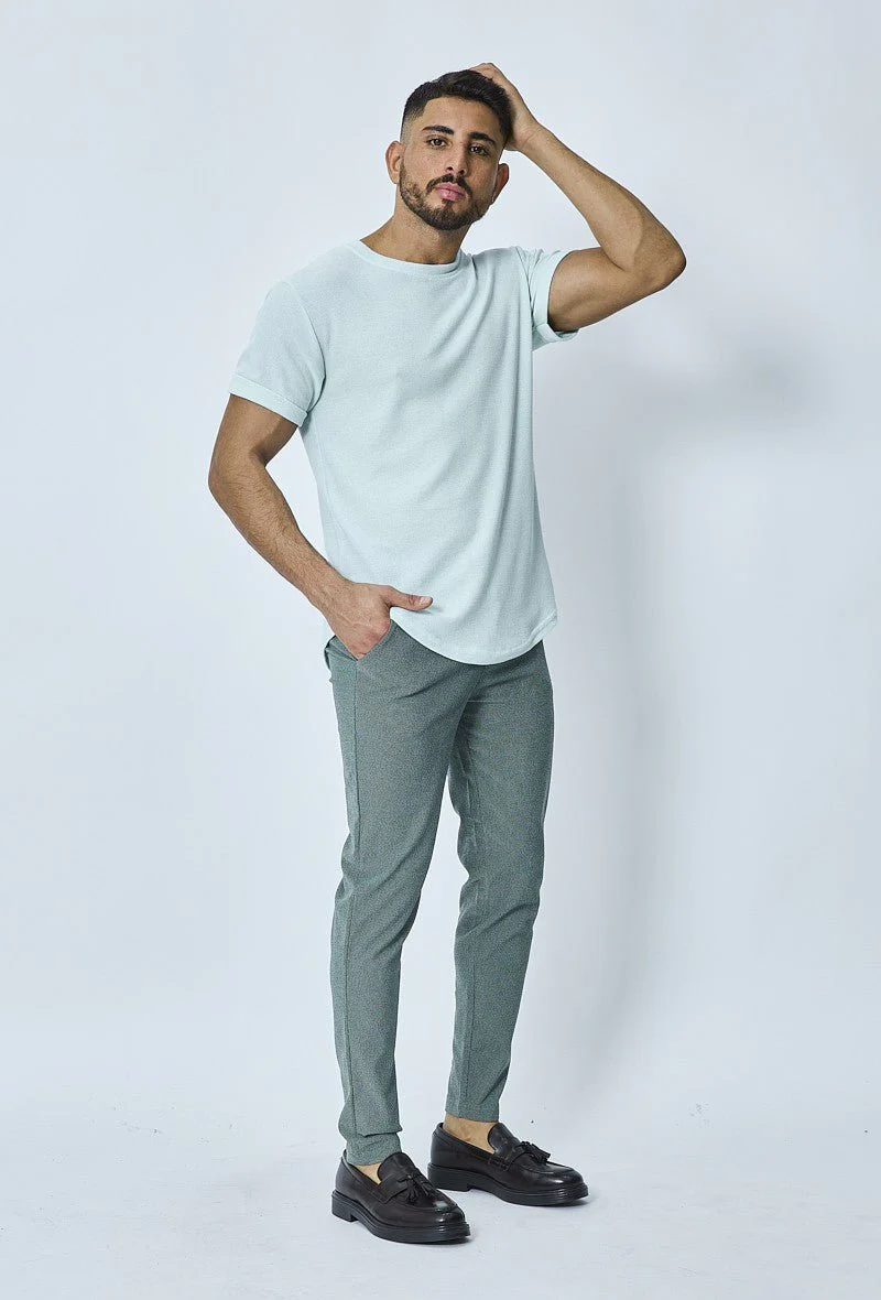 Pantalon chino classique chiné - Image 8