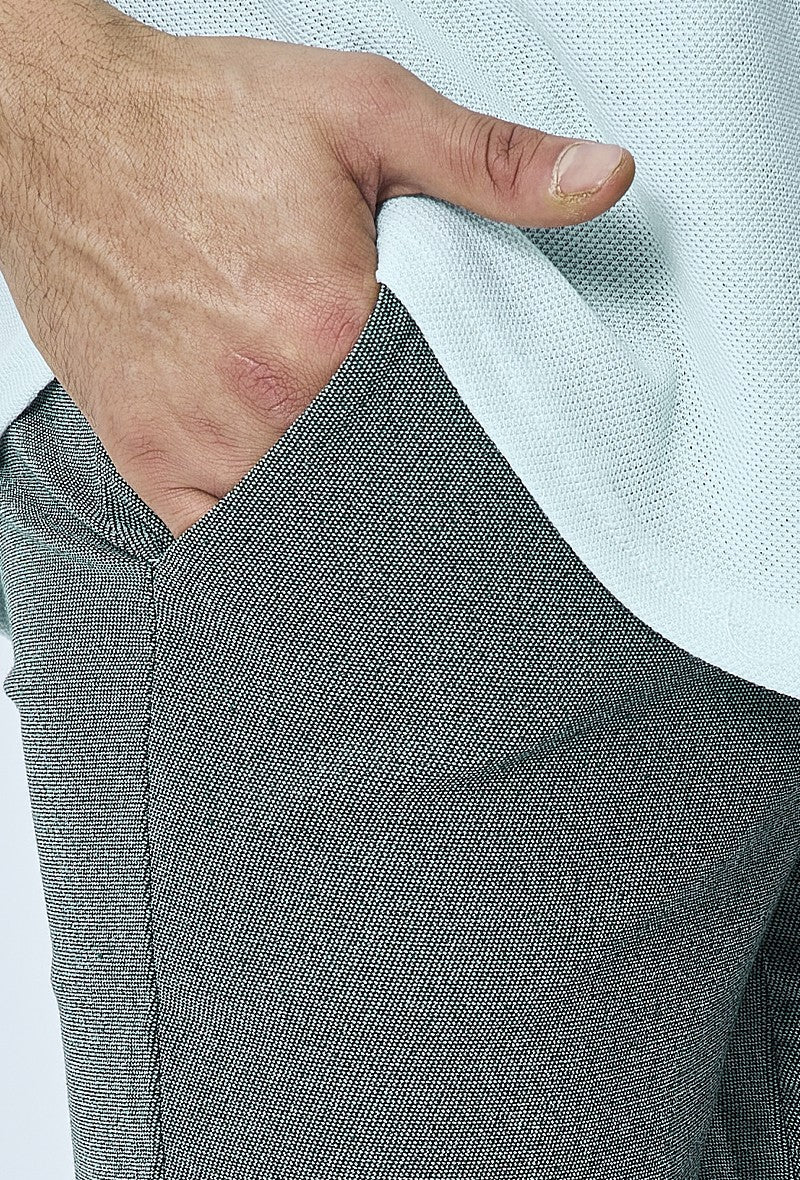 Pantalon chino classique chiné - Image 9