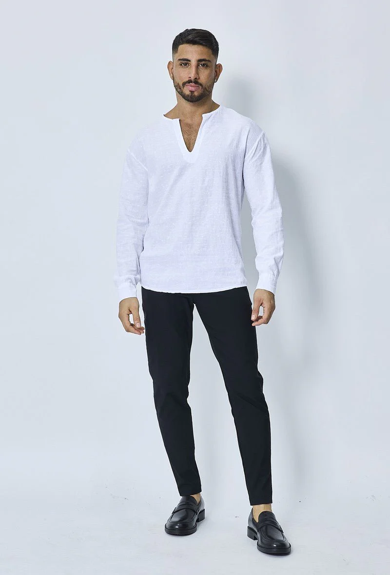 Pantalon chino classique uni - Image 2