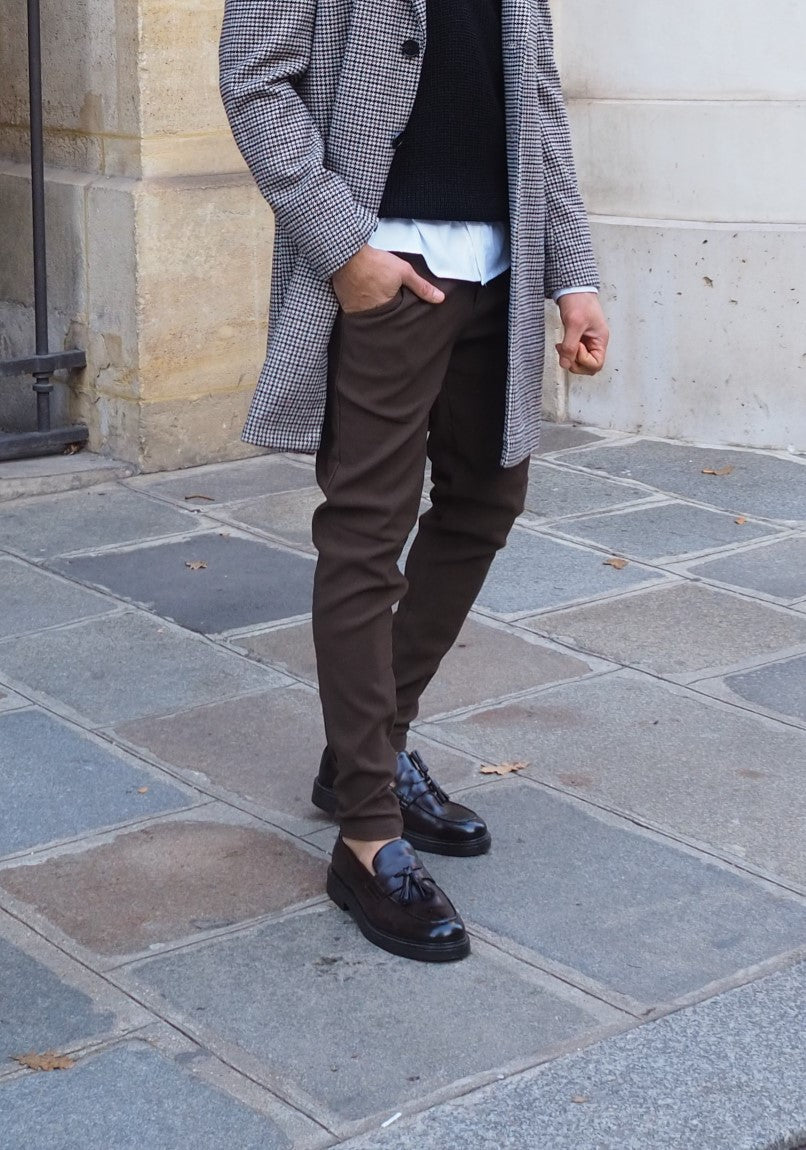 Pantalon chino classique uni - Image 34