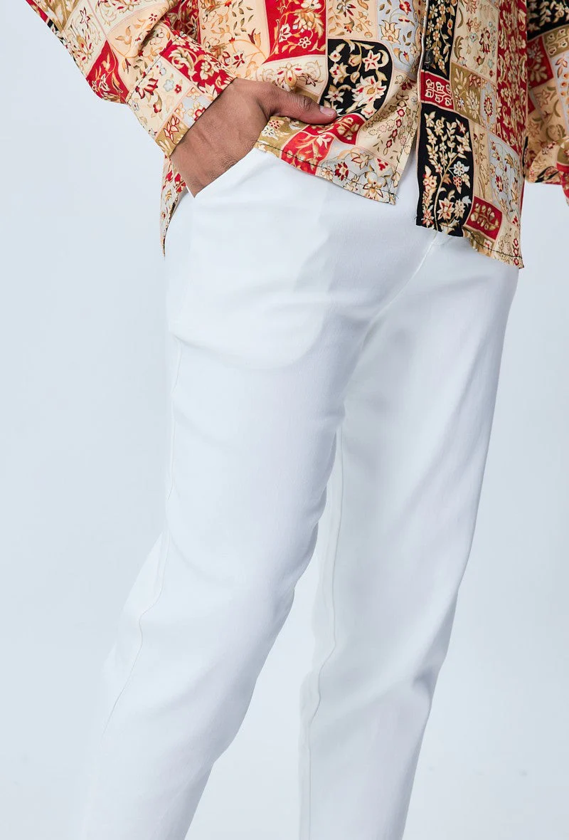 Pantalon chino classique uni - Image 49