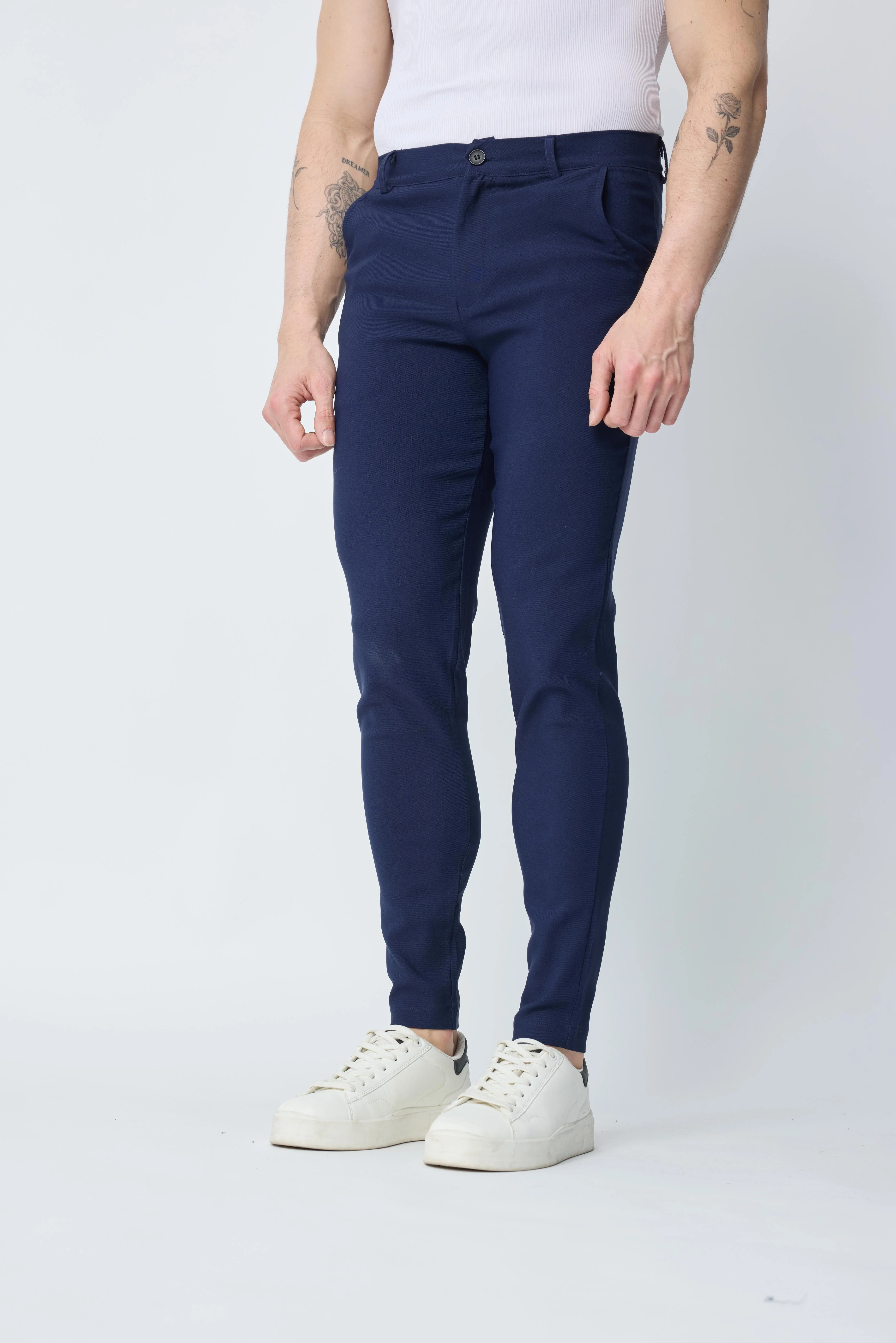 Pantalon chino classique uni - Image 65
