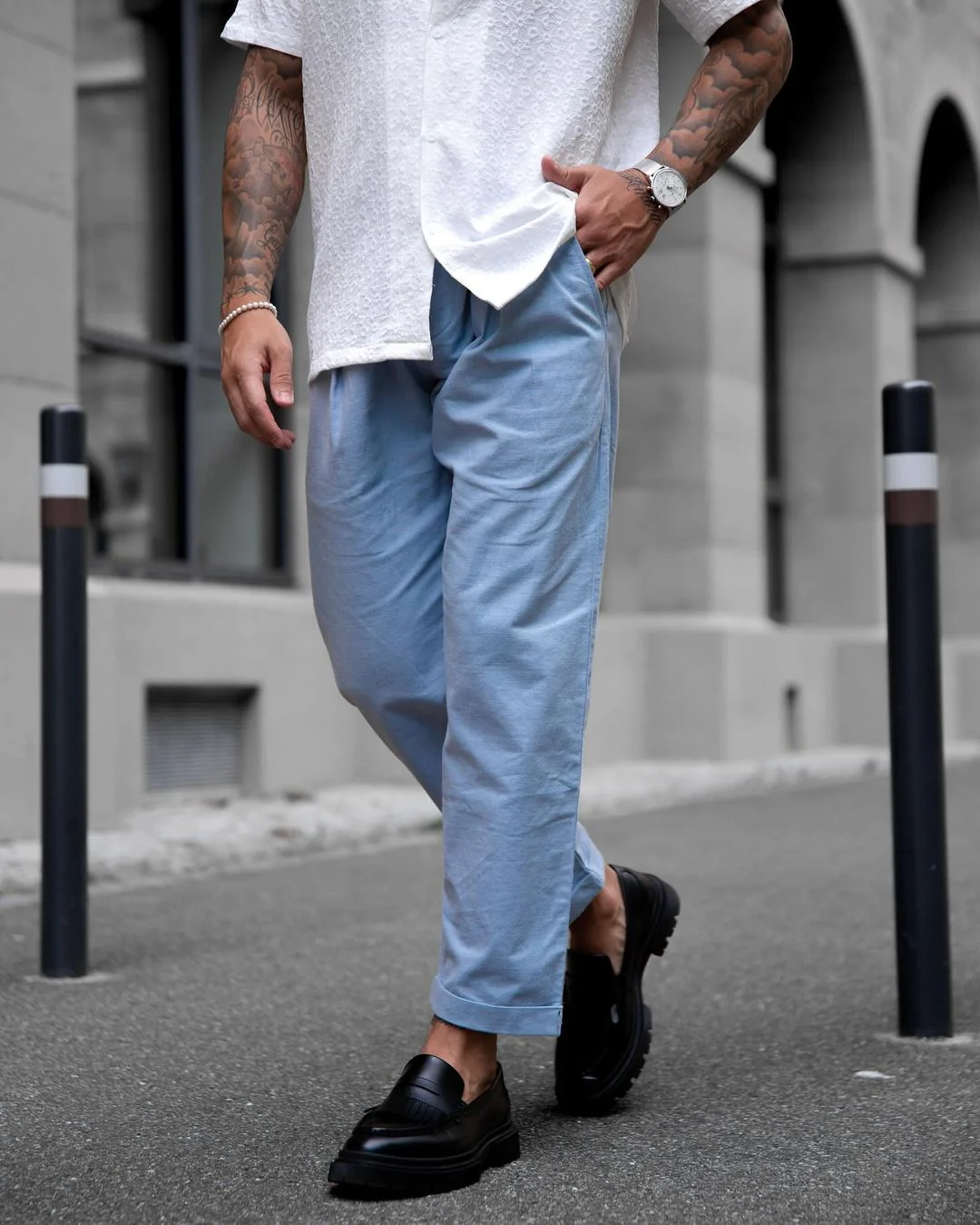 Pantalon chino élégant - Image 9