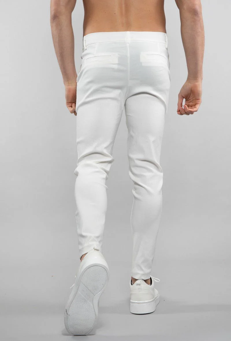 Pantalon chino classique uni - Image 14