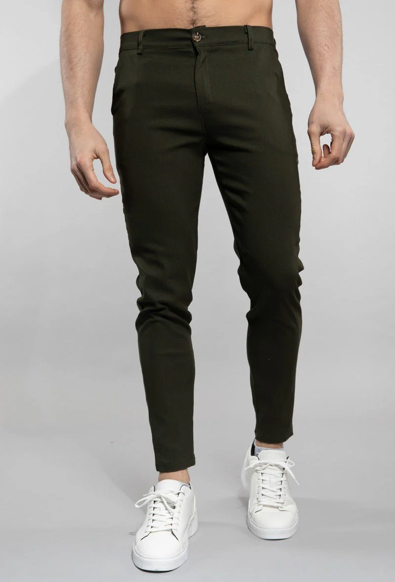 Pantalon chino classique uni - Image 20