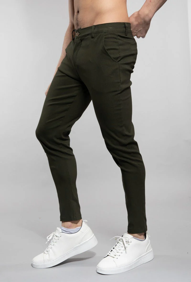 Pantalon chino classique uni - Image 21