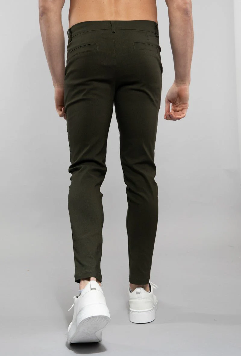 Pantalon chino classique uni - Image 24