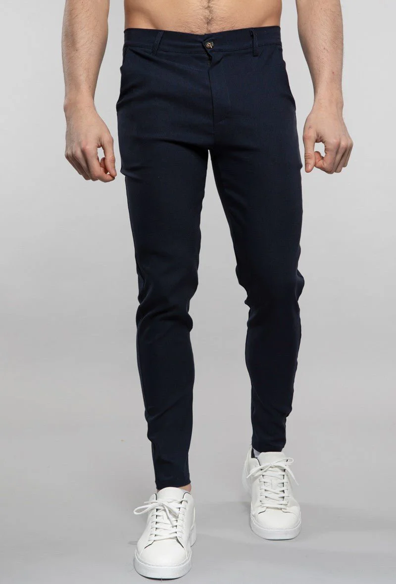 Pantalon chino classique uni - Image 35