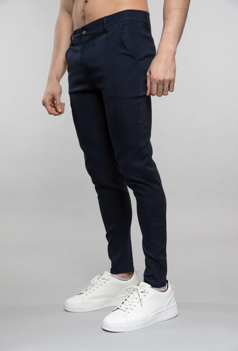 Pantalon chino classique uni - Image 36