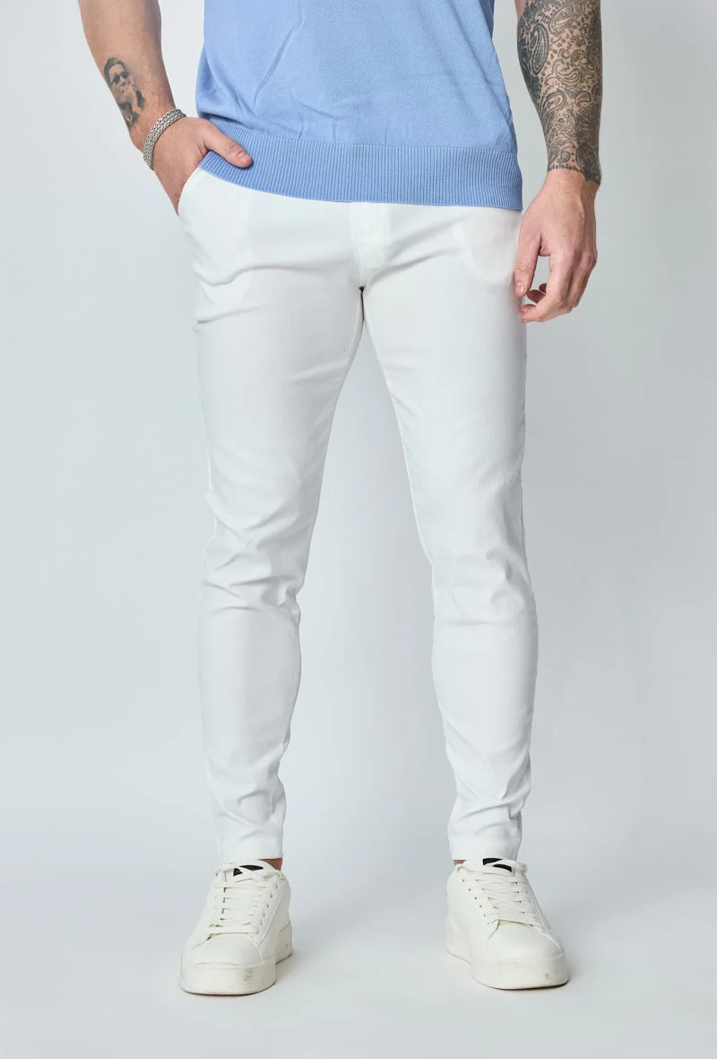 Pantalon chino classique uni - Image 4