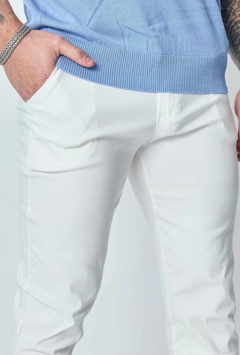 Pantalon chino classique uni - Image 5