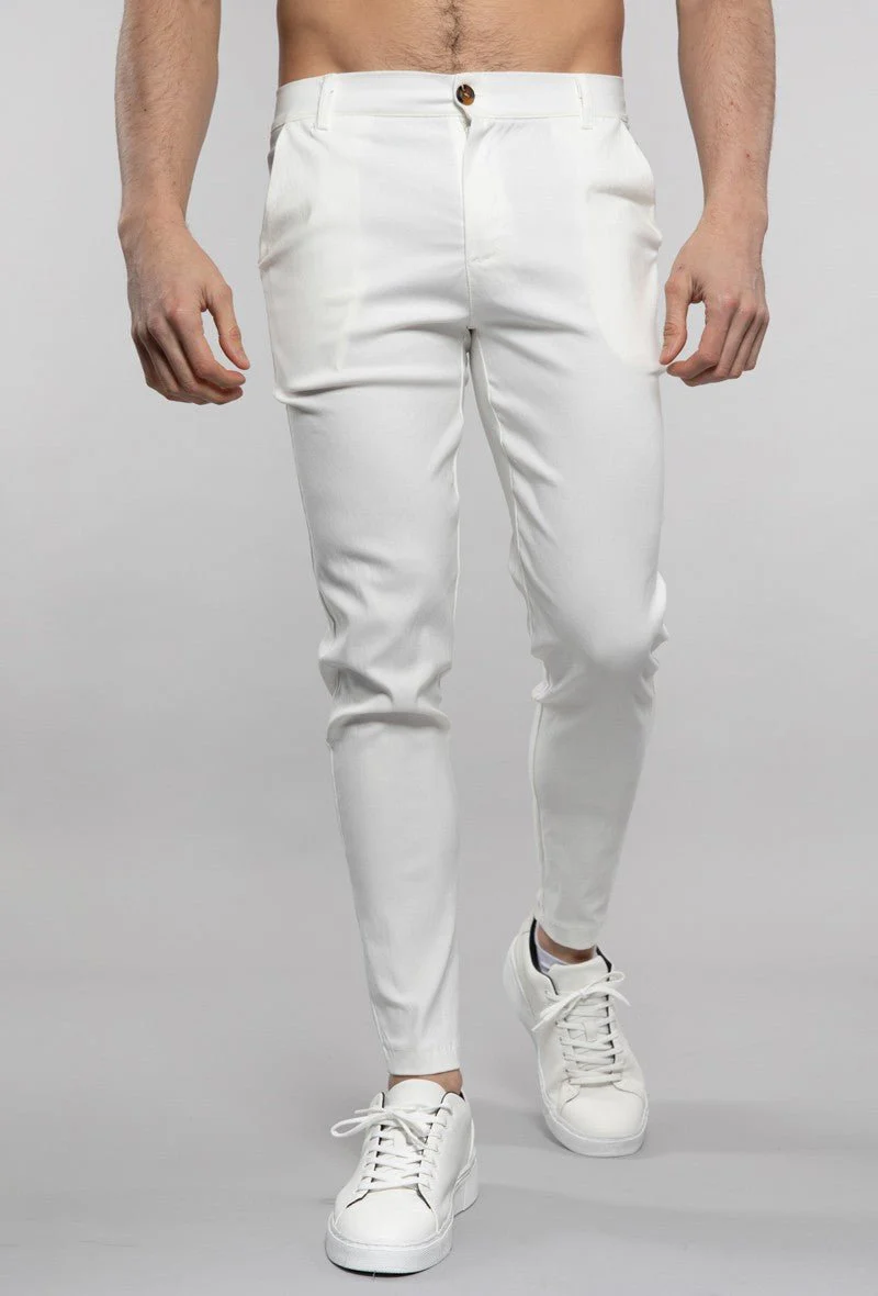 Pantalon chino classique uni - Image 9