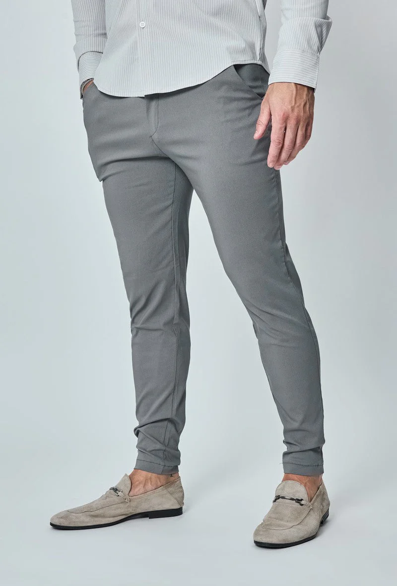 Pantalon chino tendance uni - Image 24