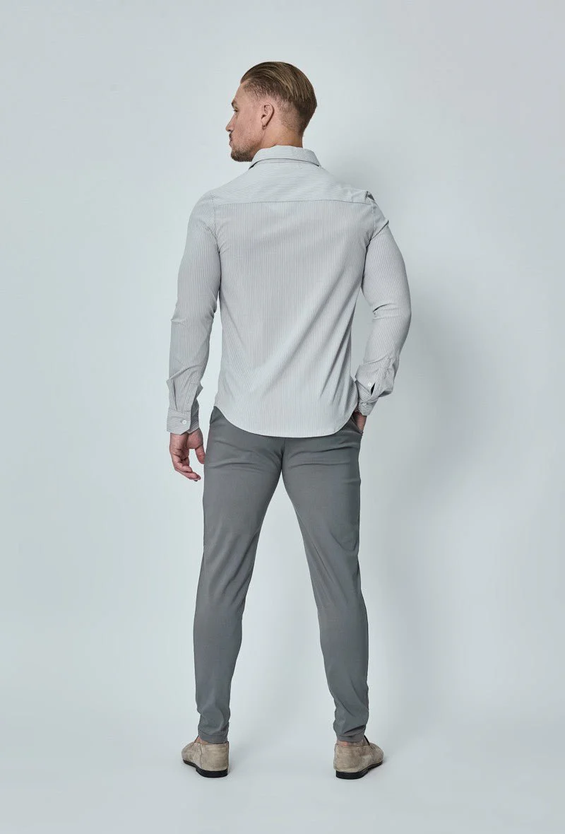 Pantalon chino tendance uni - Image 25