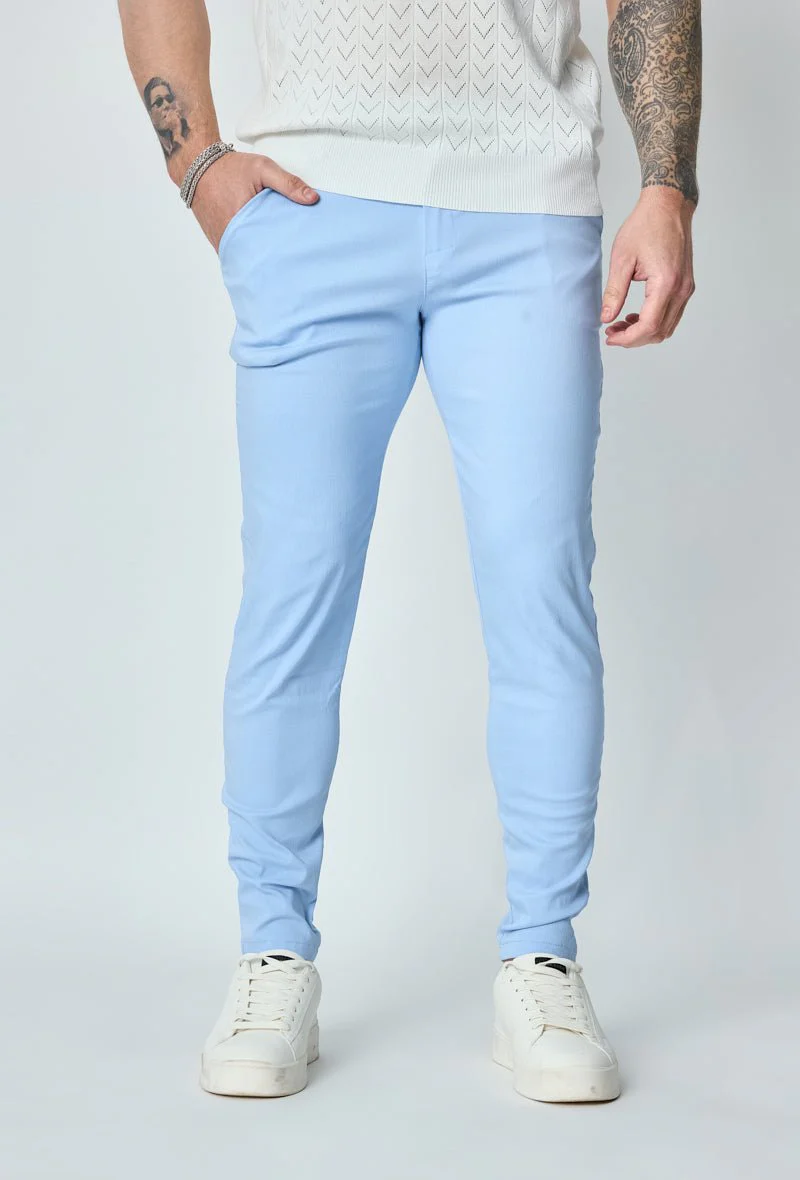 Pantalon chino tendance uni - Image 27