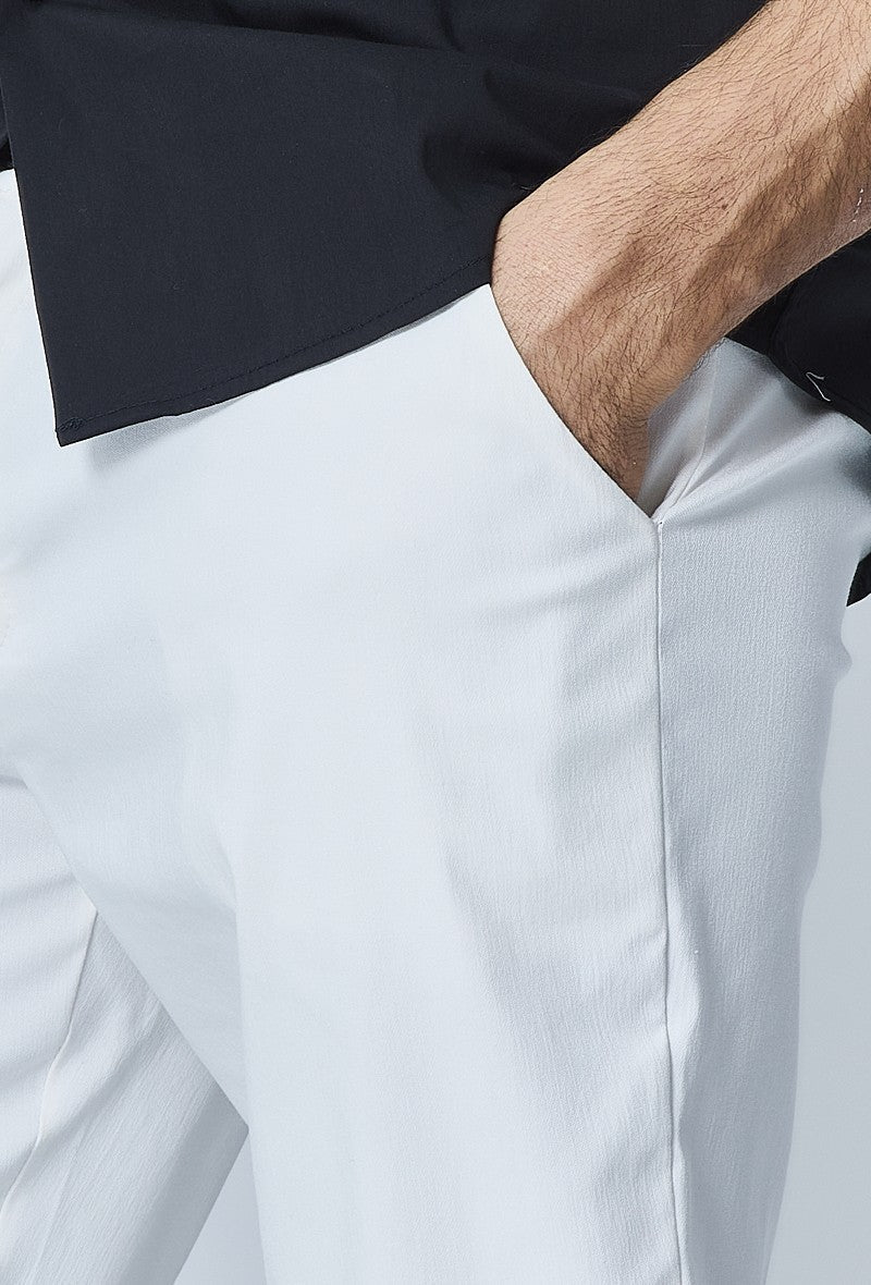 Pantalon chino tendance uni - Image 42