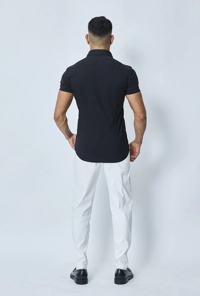 Pantalon chino tendance uni - Image 44