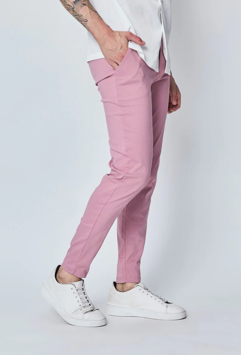 Pantalon chino tendance uni - Image 46