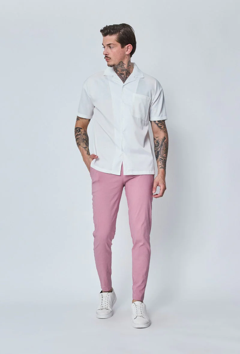 Pantalon chino tendance uni - Image 48