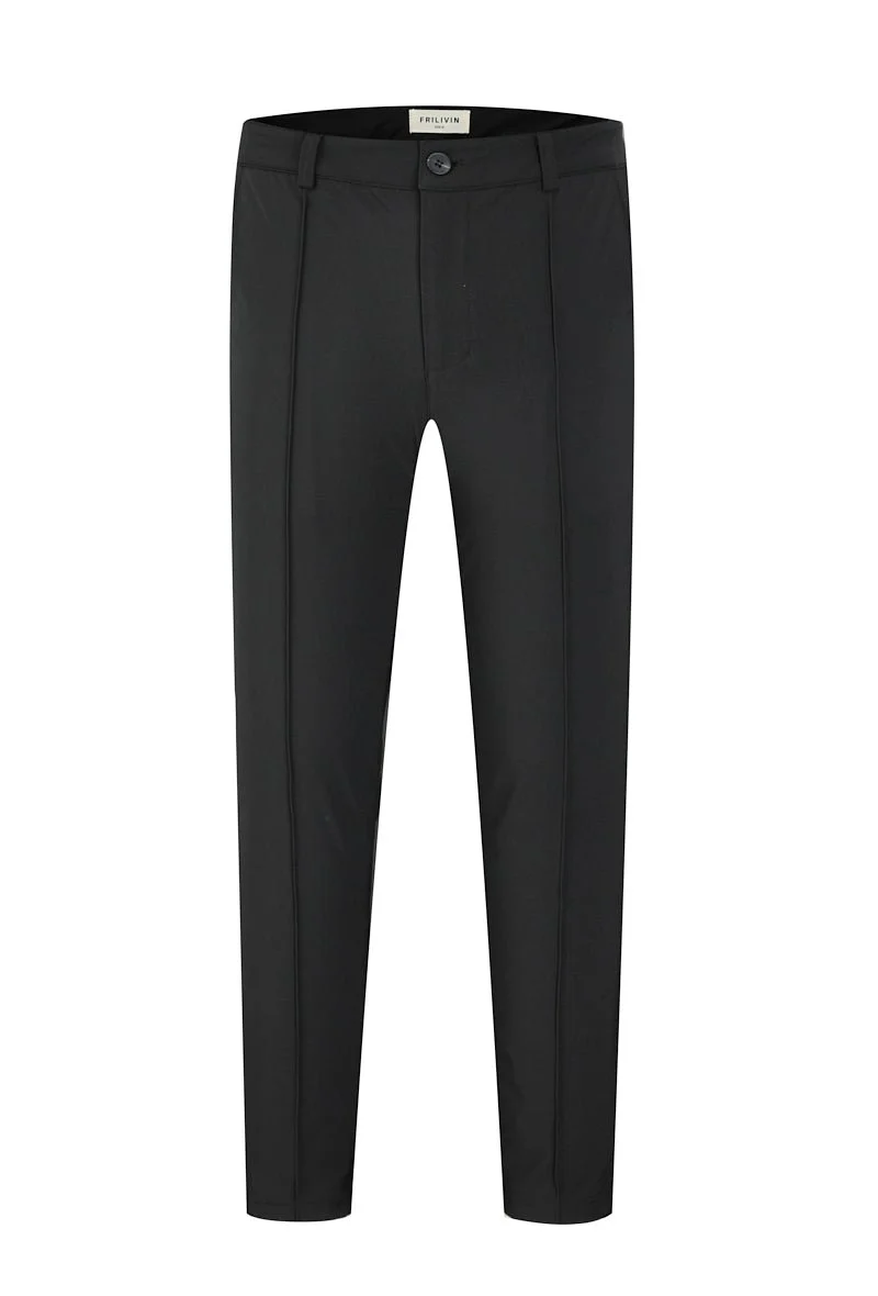 Pantalon chino uni avec glissière - Image 15