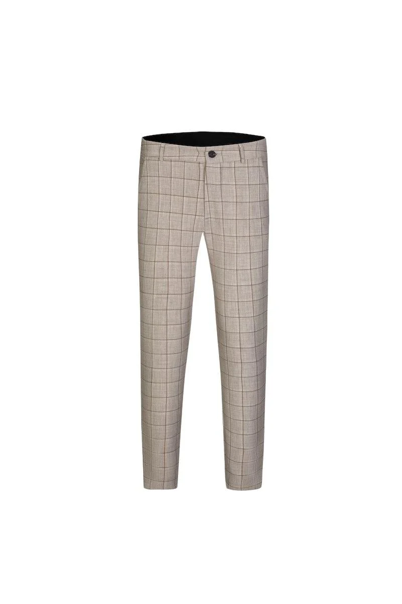 Pantalon classique chino à carreaux - Image 11