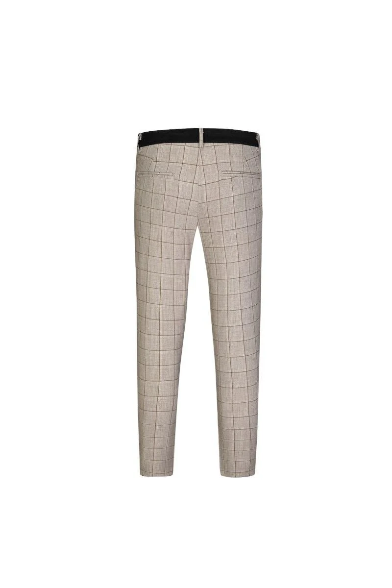 Pantalon classique chino à carreaux - Image 12