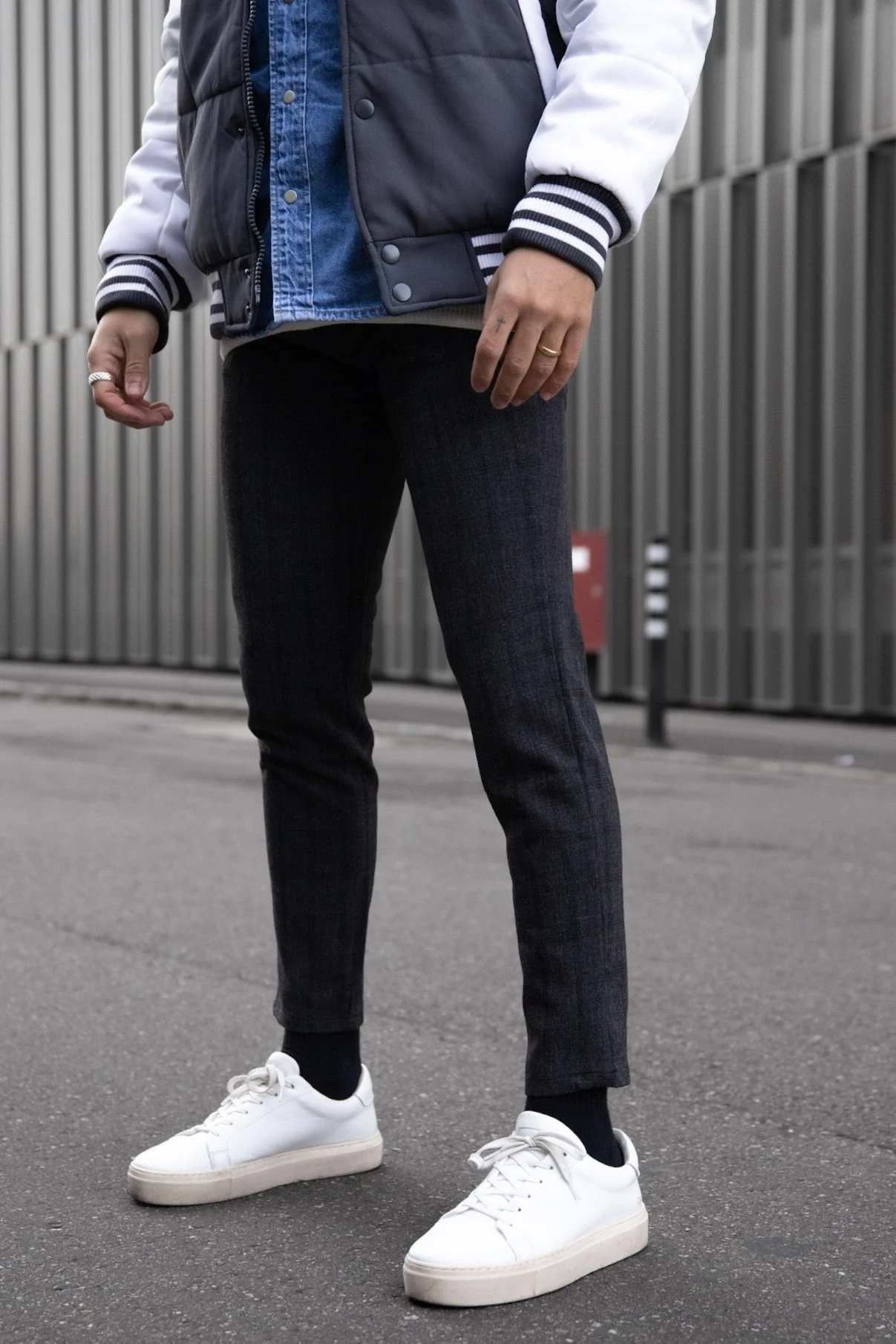 Pantalon classique chino à carreaux - Image 3