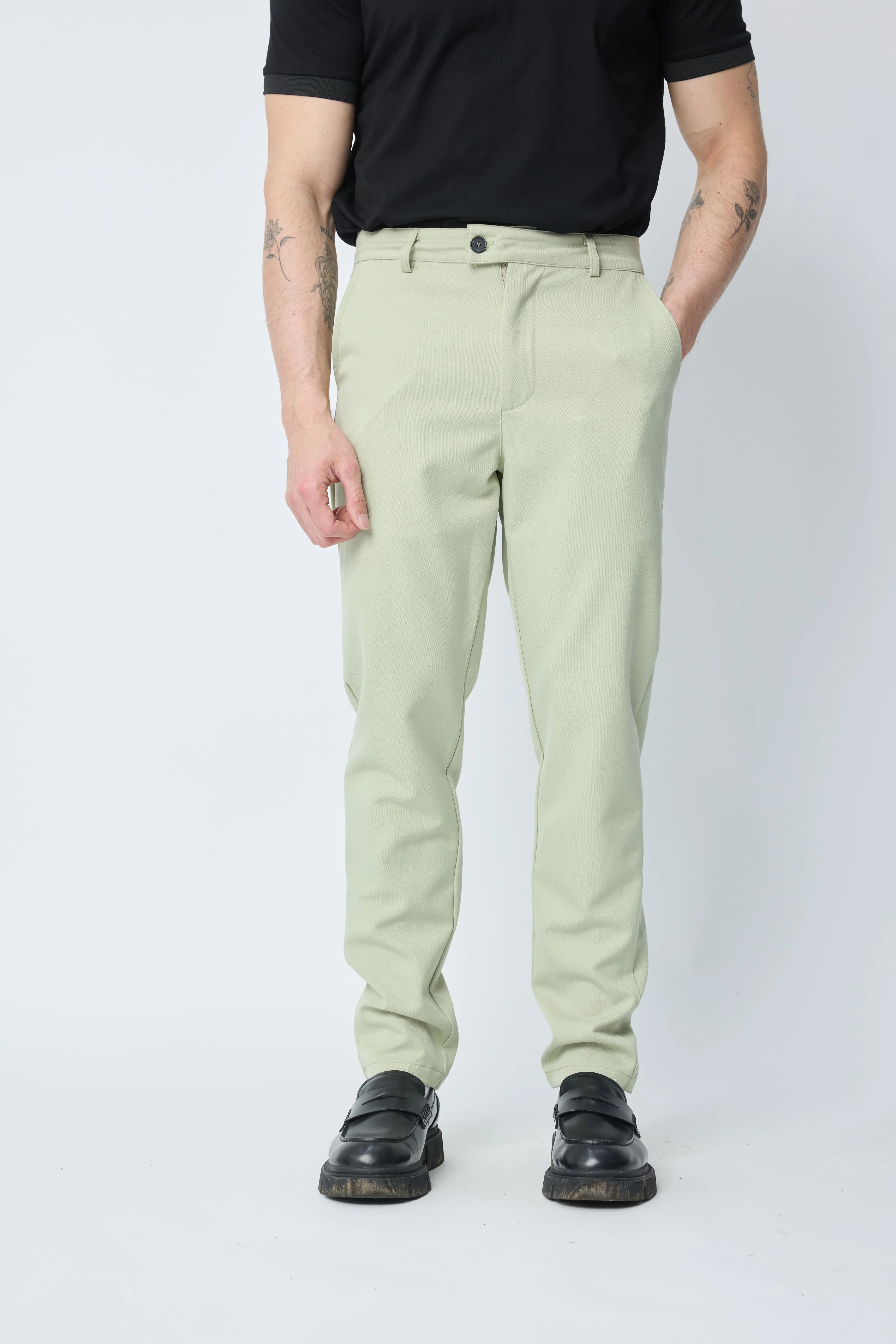 Pantalon uni - Image 24