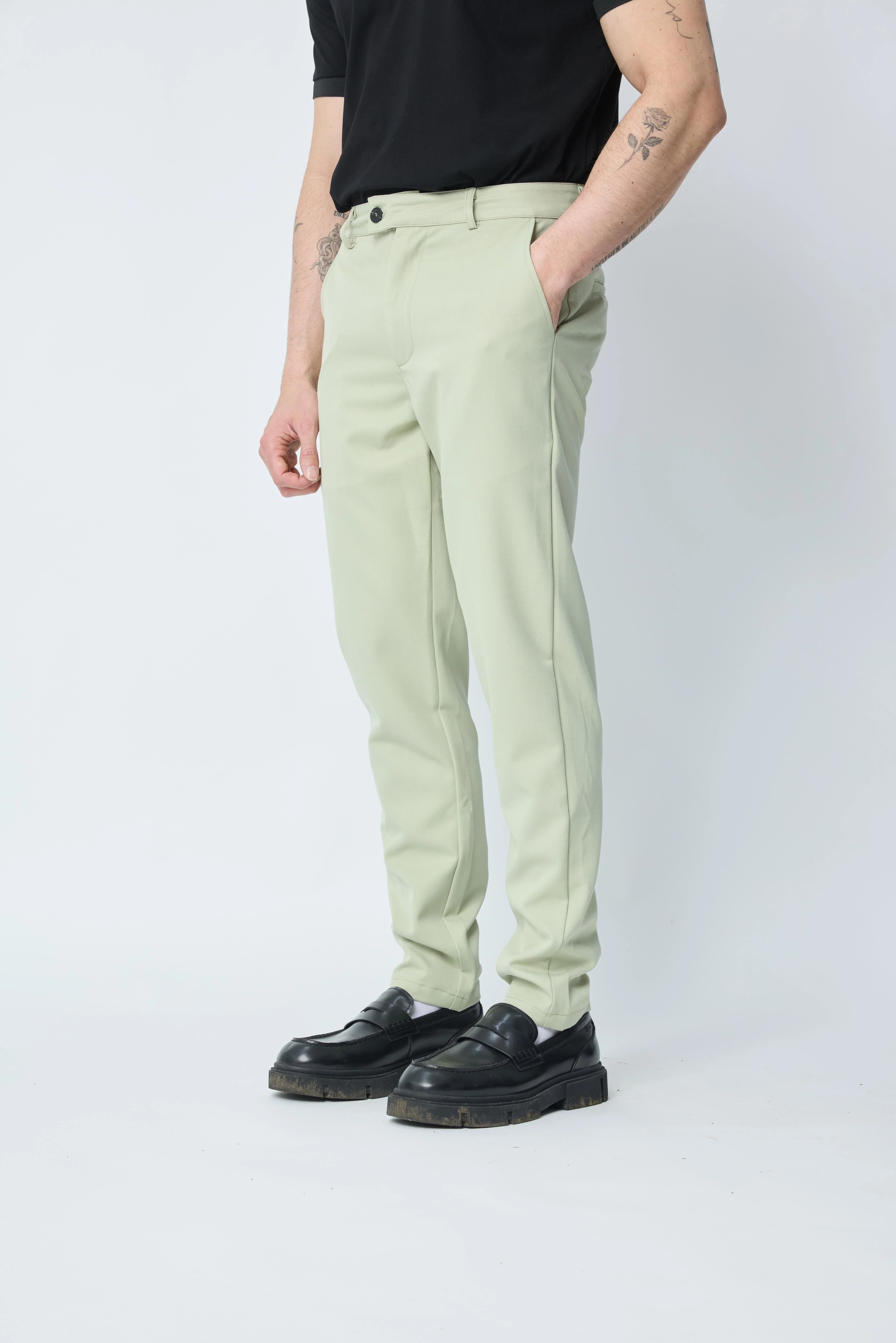 Pantalon uni - Image 25