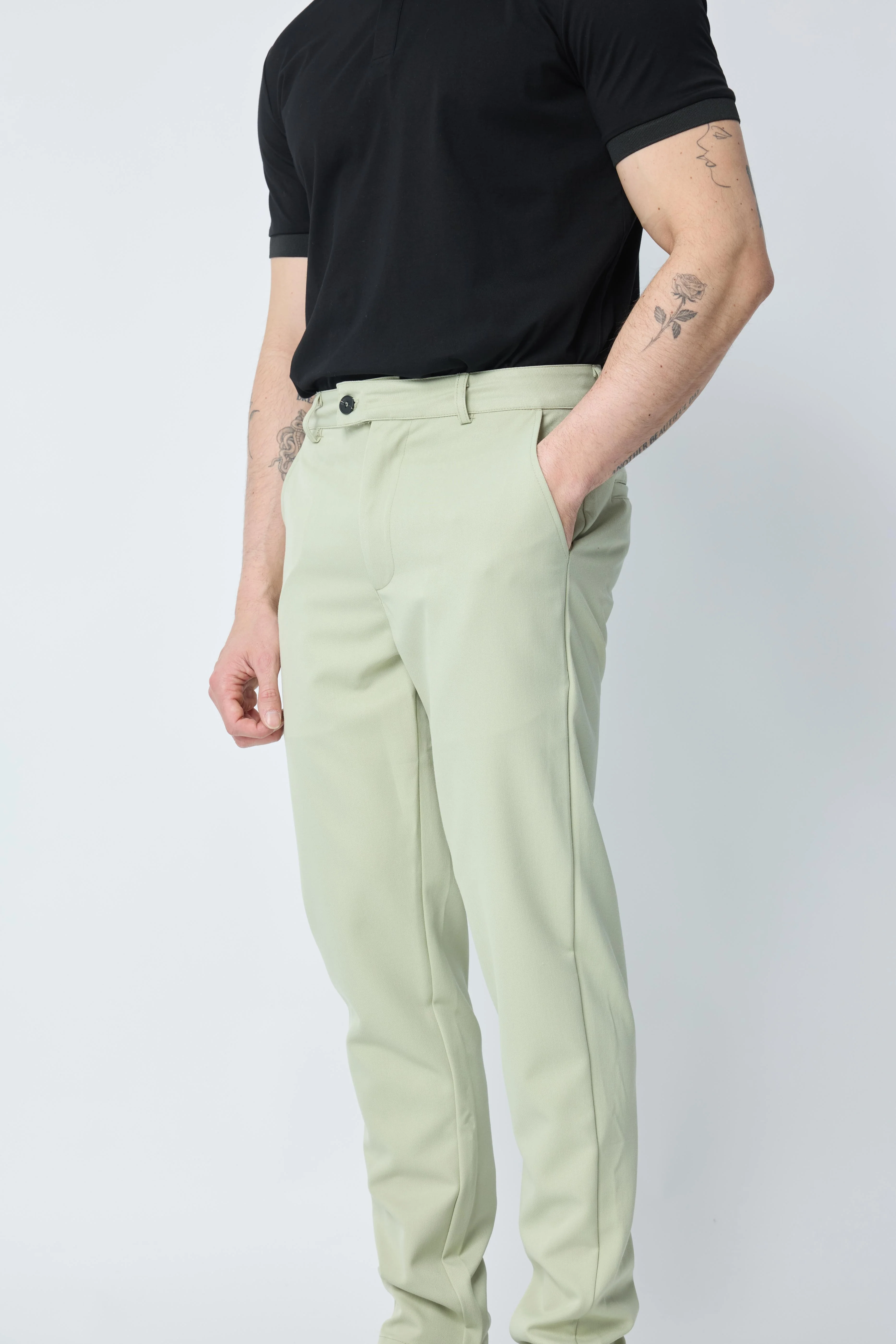 Pantalon uni - Image 26