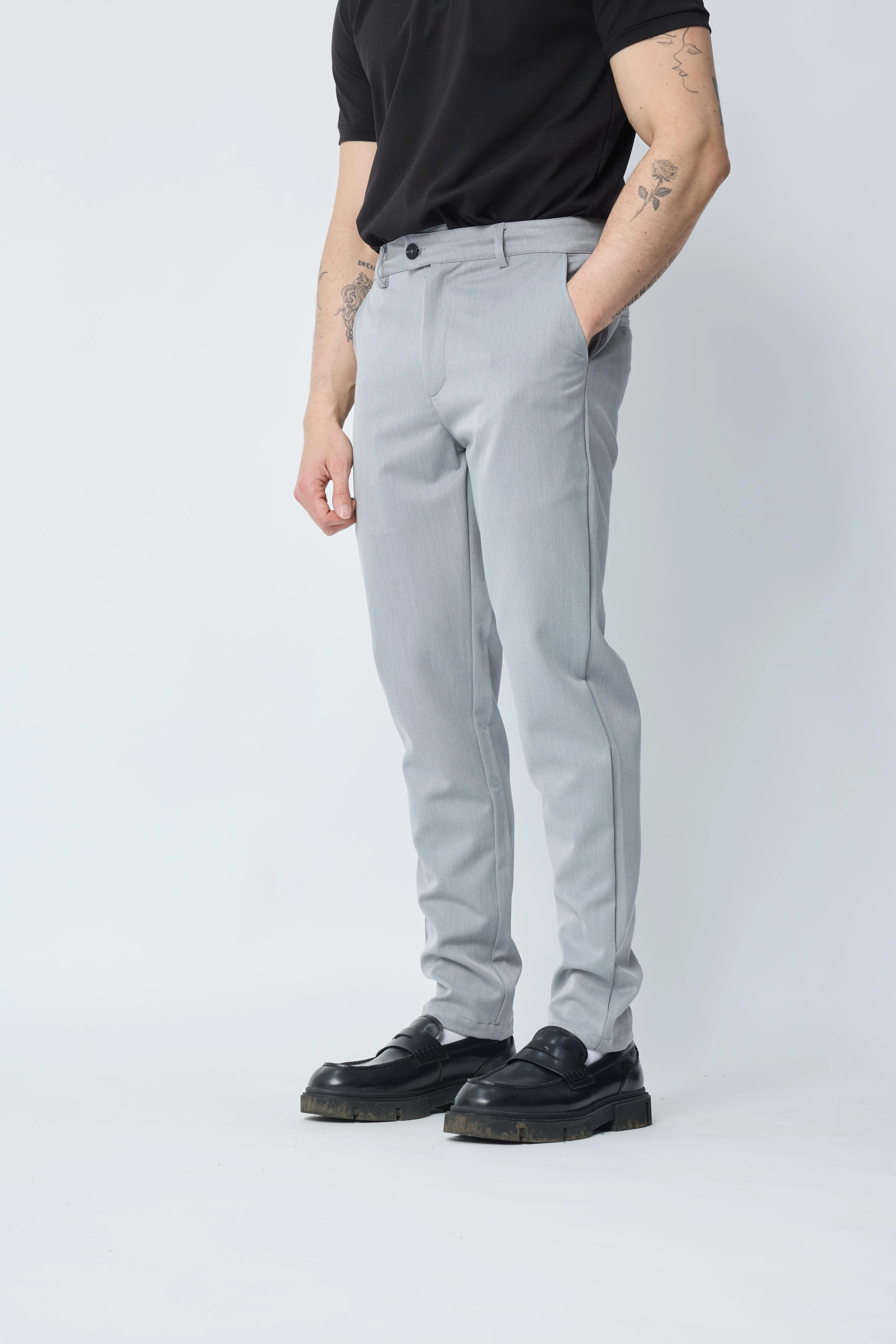 Pantalon uni - Image 30