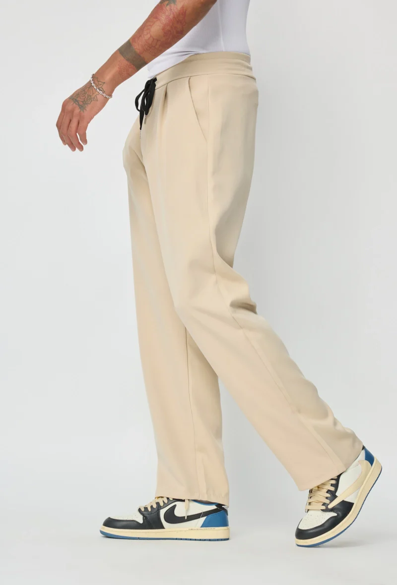 Pantalon de détente uni - Image 3