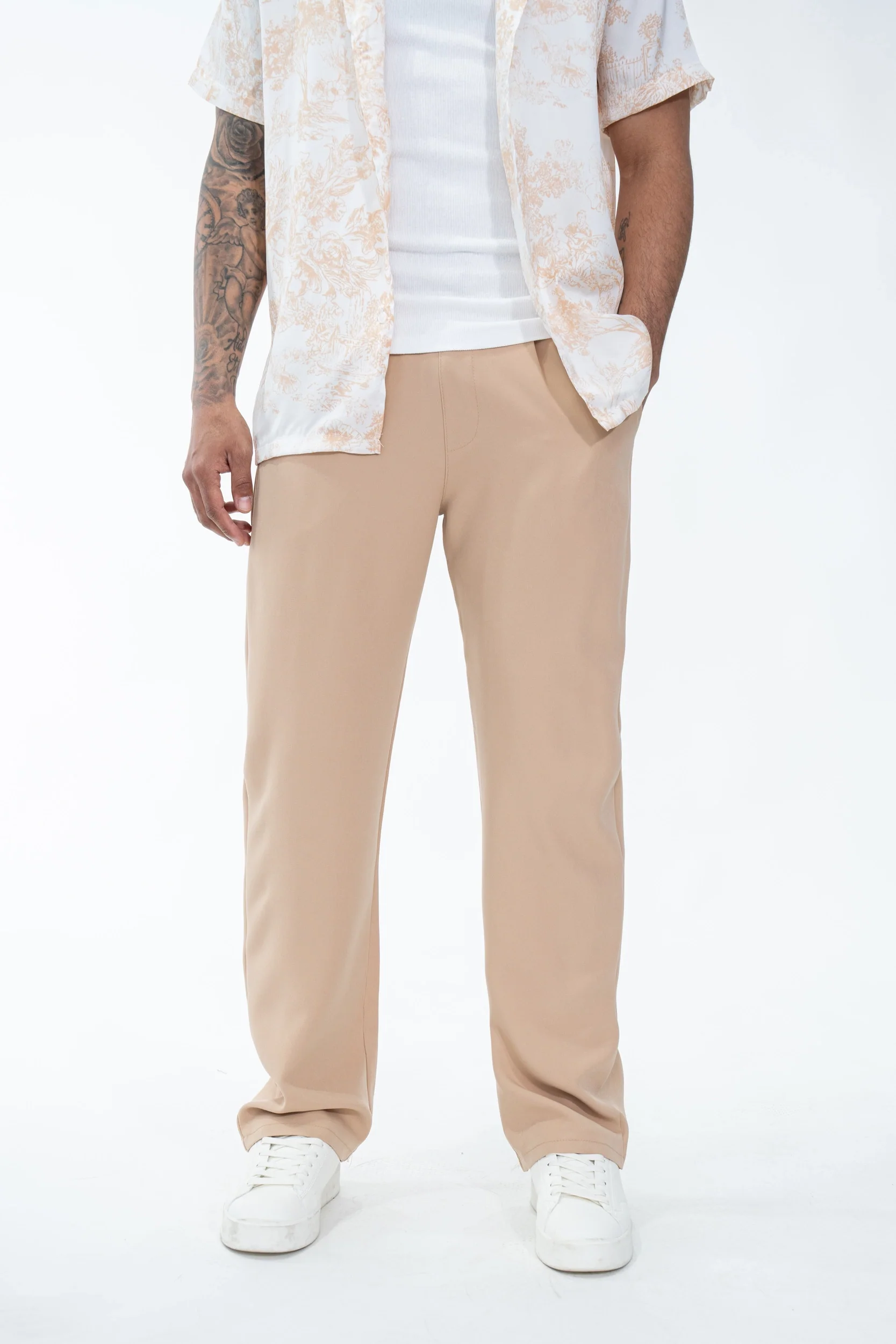 Pantalon de détente uni - Image 8