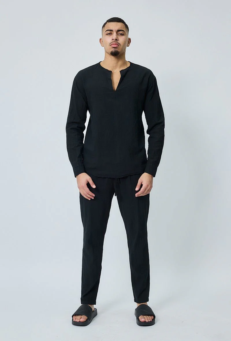 Pantalon uni - Image 14
